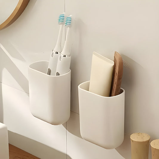 Organizer da Bagno a Parete – Porta Spazzolini e Dentifricio