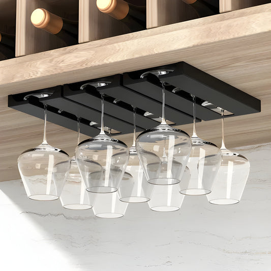 Portabicchieri da Vino Sospeso – Porta Calici Capovolti da Cucina e Sala da Pranzo