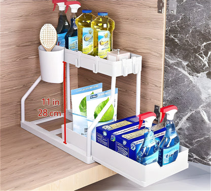 Organizer Sottolavello – Multipurpose Storage Rack